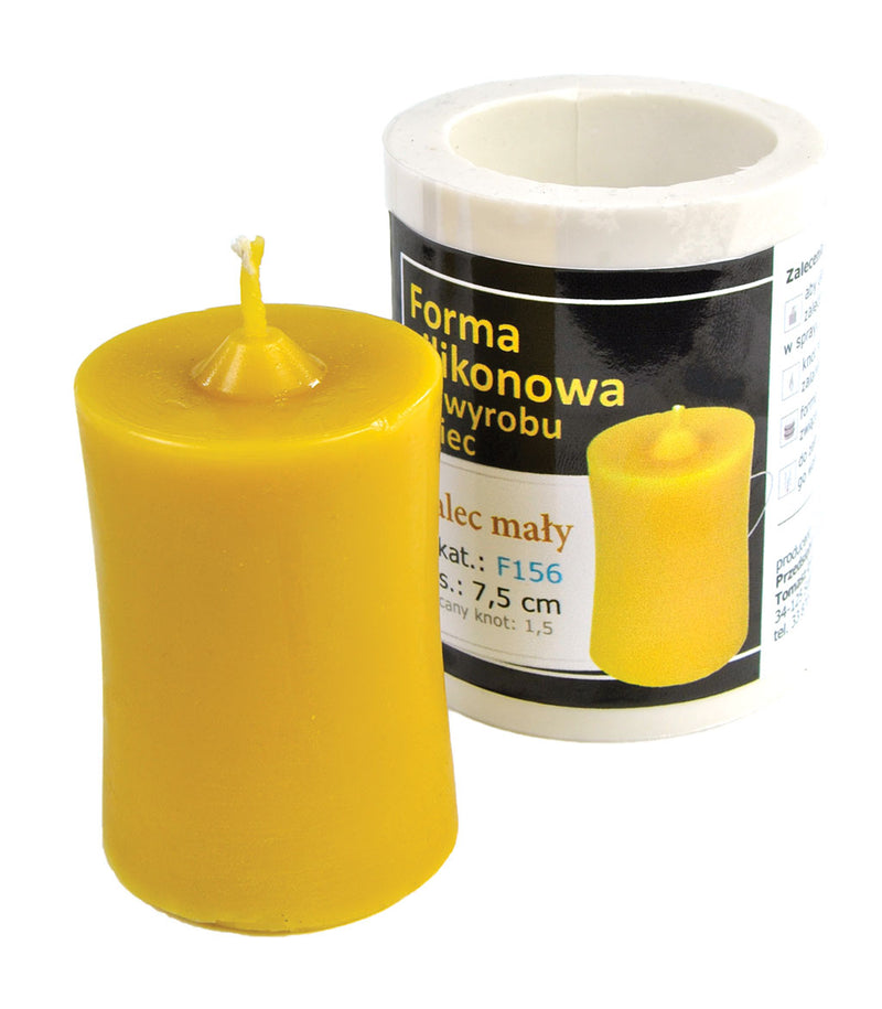 Curved Cylinder Candle Mold