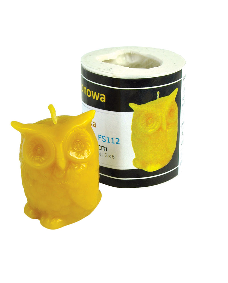 Little Owl Candle Mold