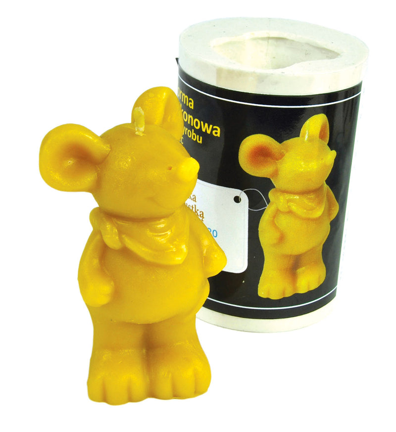 Mouse With Scarf Candle Mold