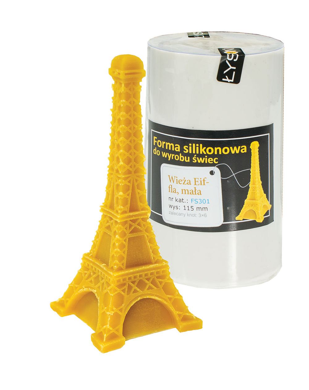Eiffel Tower Candle Mold, small