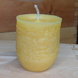 Candle with Winter Landscape Candle Mold