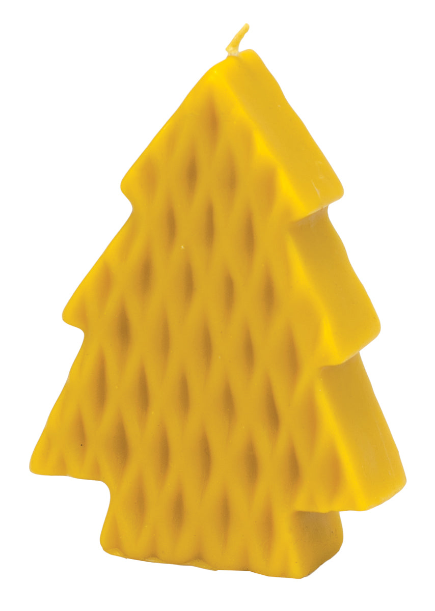 Flat Christmas Tree Candle Mold