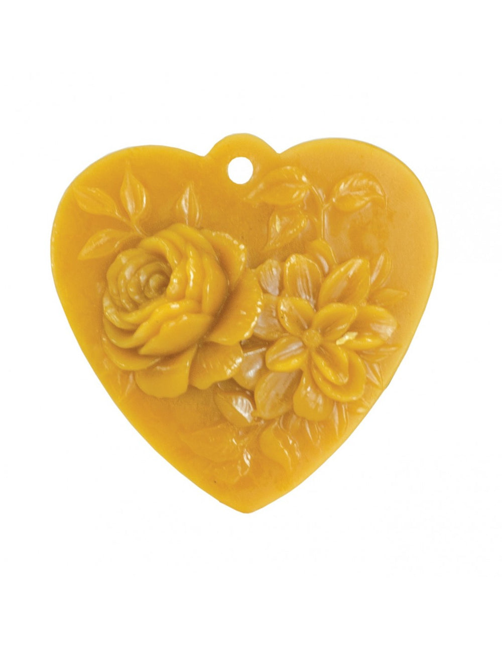 Heart With Flowers Ornament Mold