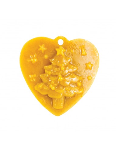 Heart with a Christmas Tree - Pendant
