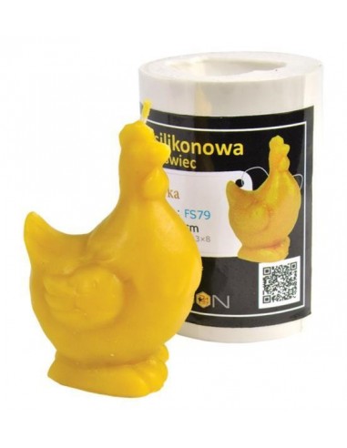Little Hen Candle Mold
