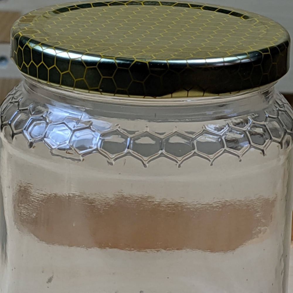 Meile Jar - Honeycomb Embossed Glass Jar