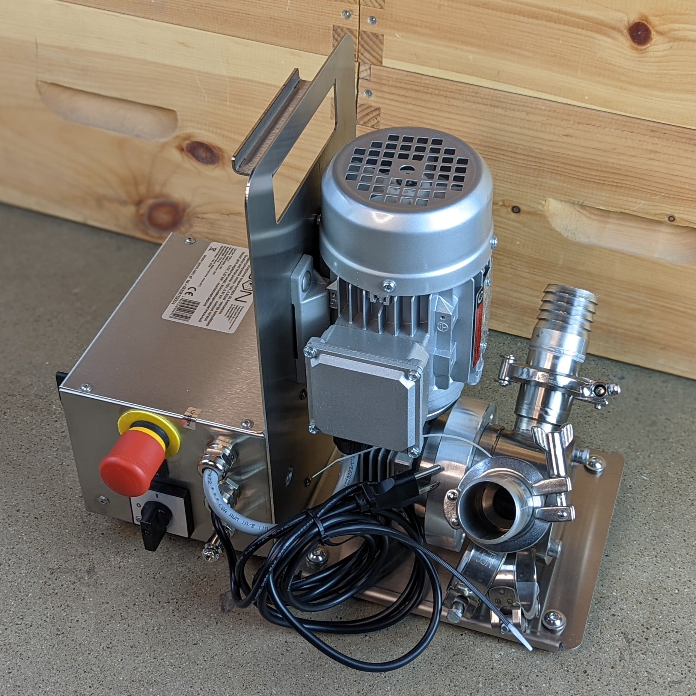 Lyson Honey Pump 370W, 110 V, Compact — Worker and Hive Bee Supply