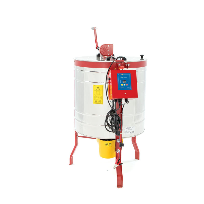 8 Frame Lyson Classic Manual + Electric Honey Extractor