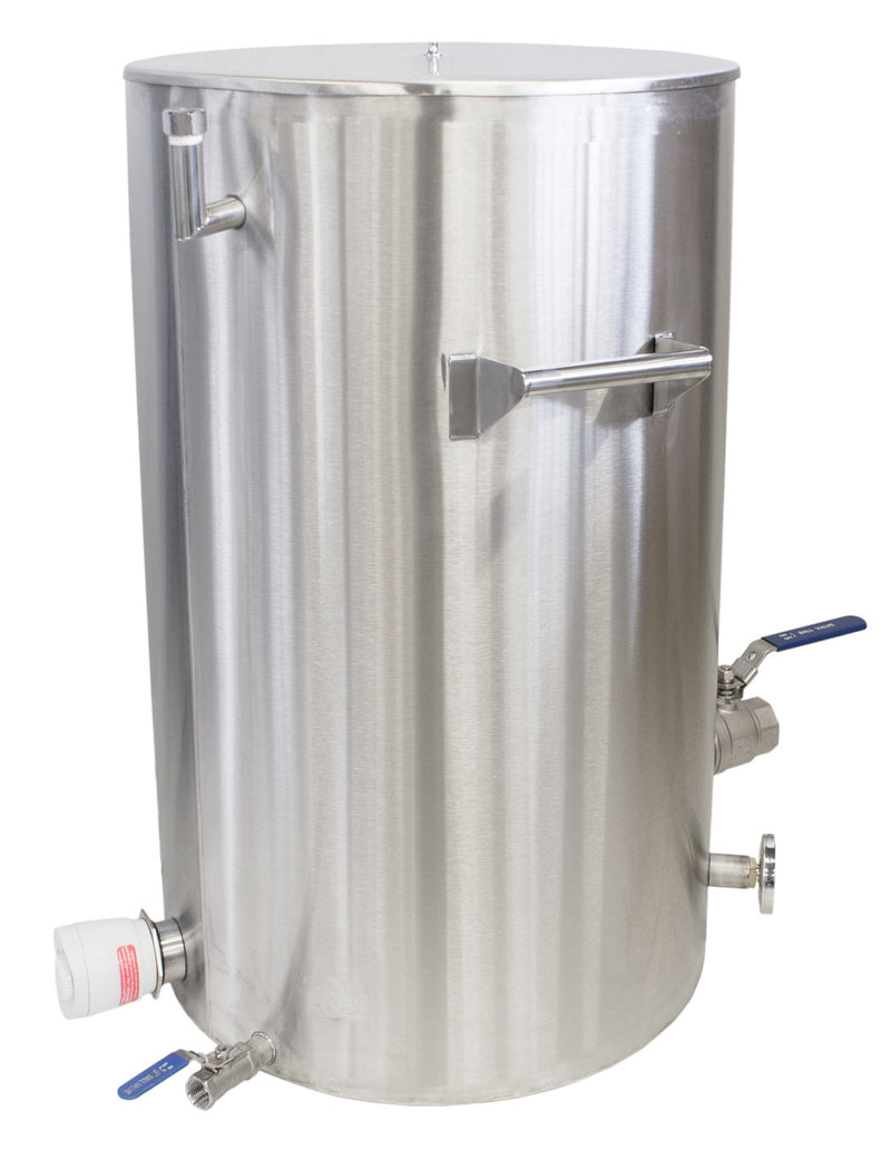 Lyson Water Jacketed 100KG Stainless Settler and Bottling Tank