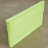 9 1/8" (Deep) Green Drone Comb - One Piece Plastic Frame