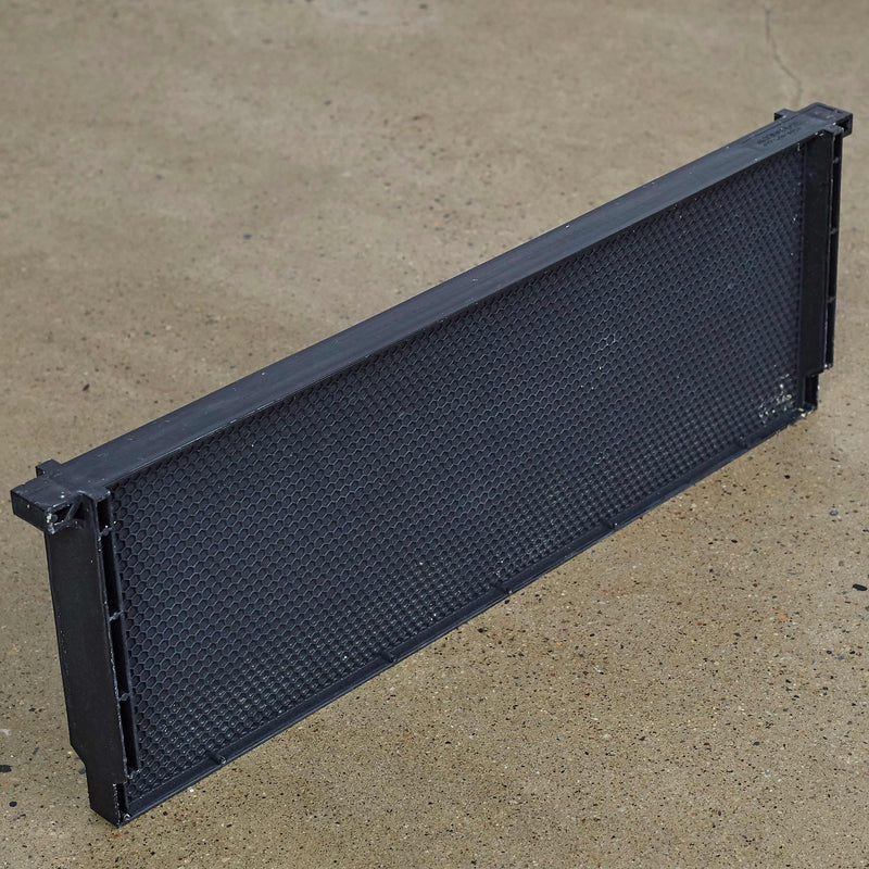 6 1/4" (Medium) Black One Piece Plastic Frame