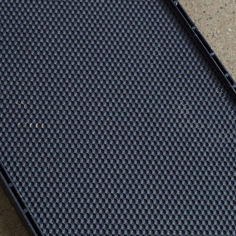 9 1/8" (Deep) Black - One Piece Plastic Frame