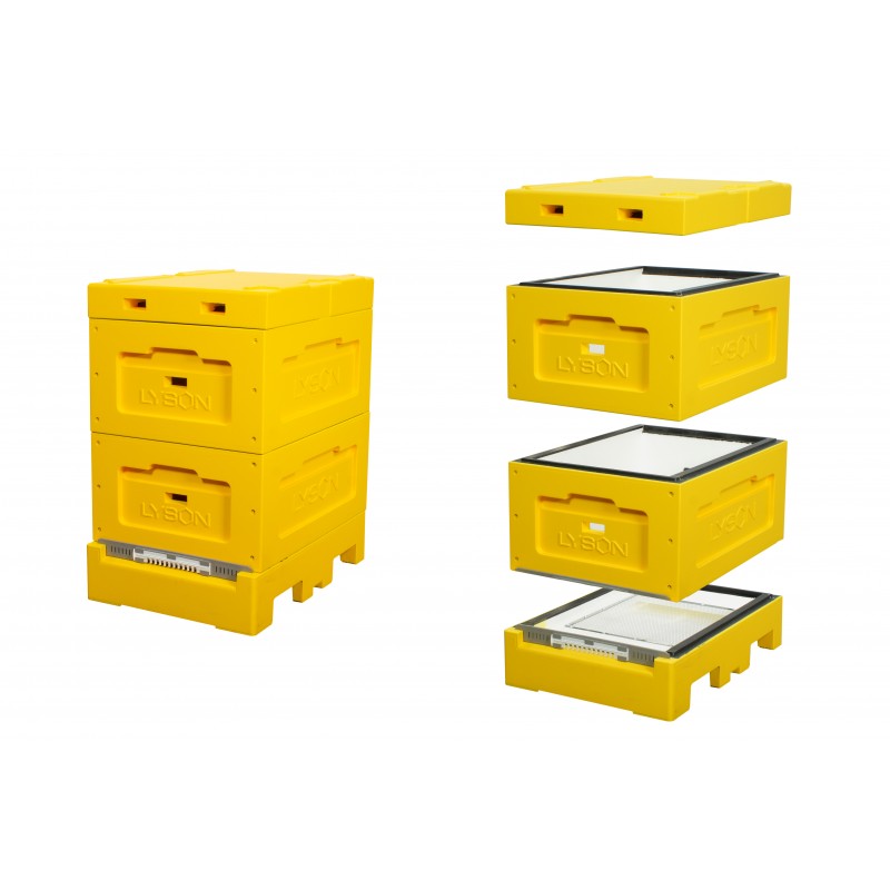 8/9 Frame Lyson Polystyrene Hive Kit